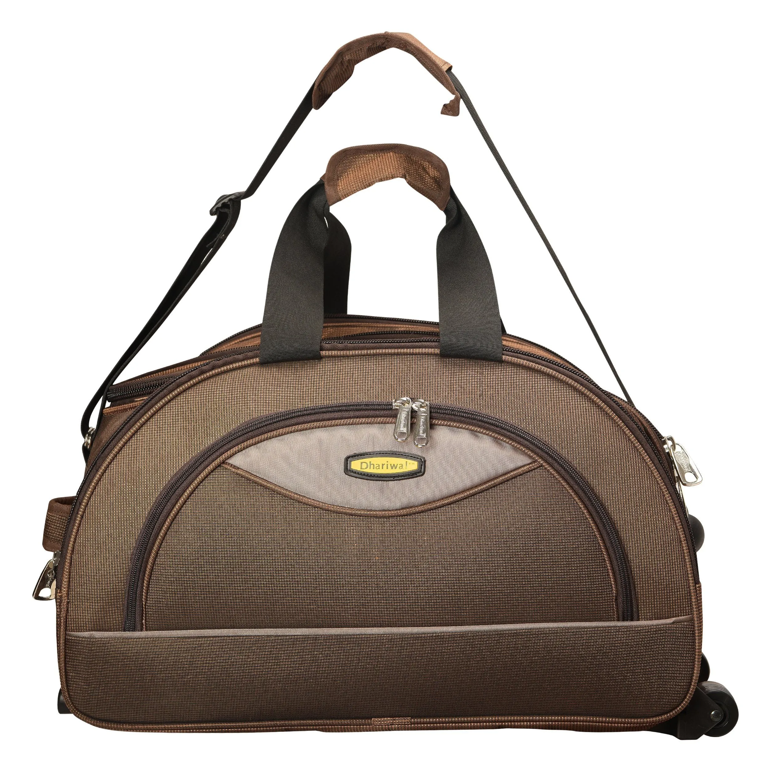 Dhariwal Rolling Trolley Duffle Bag [Size 24"] [Capacity(in L) 75L] [Model No. DB-703]
