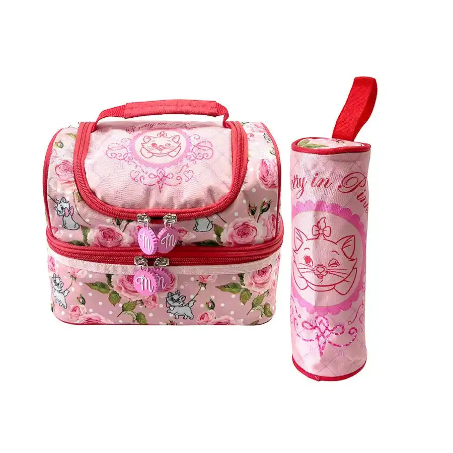 Disney Marie Pretty In Pink 20" Premium Trolley 3-in-1 Set