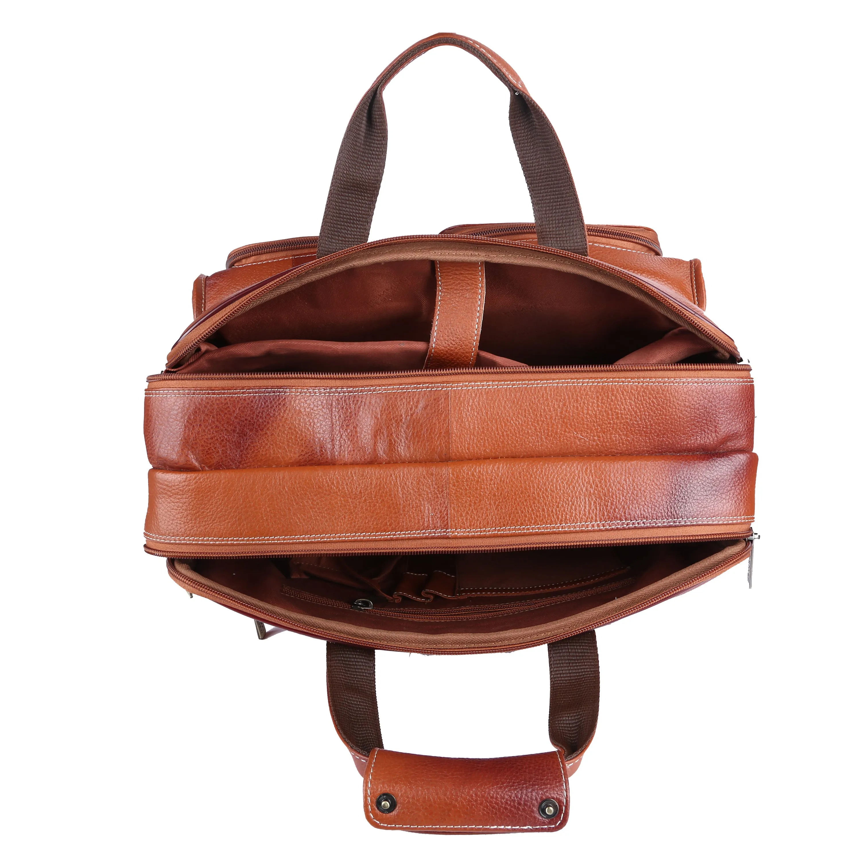 Genuine Leather Office Bag for Men - Fits Up to 16 Inch Laptop/MacBook