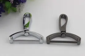 Swivel Lever Snap Hook 57 38mm 2 1/4 1 1/2" Alloy Metal Spring Trigger Lobster Clasp Clip Purse Bag Handbag Strap Handle Rings DIY Wholesale
